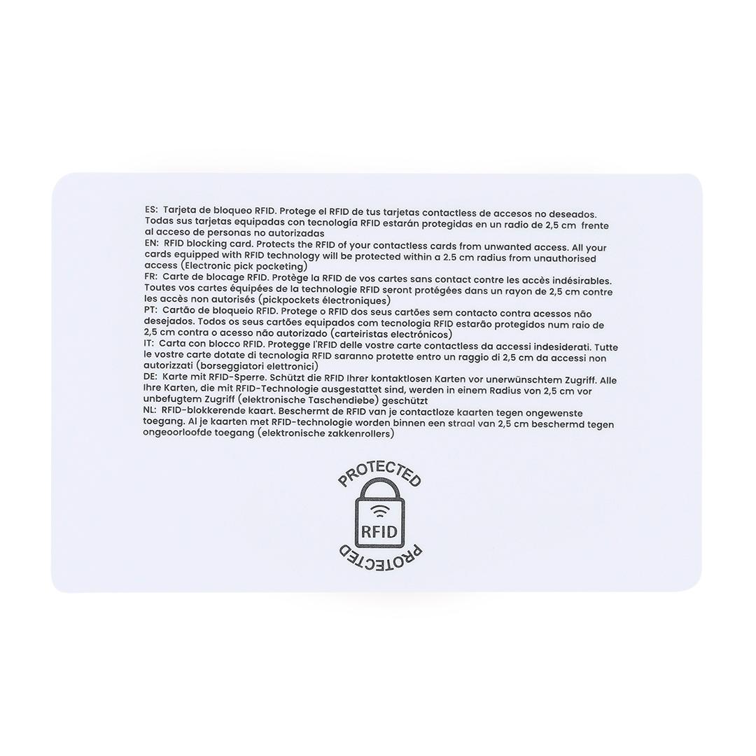 Card cu protecție RFID Fatton alb
