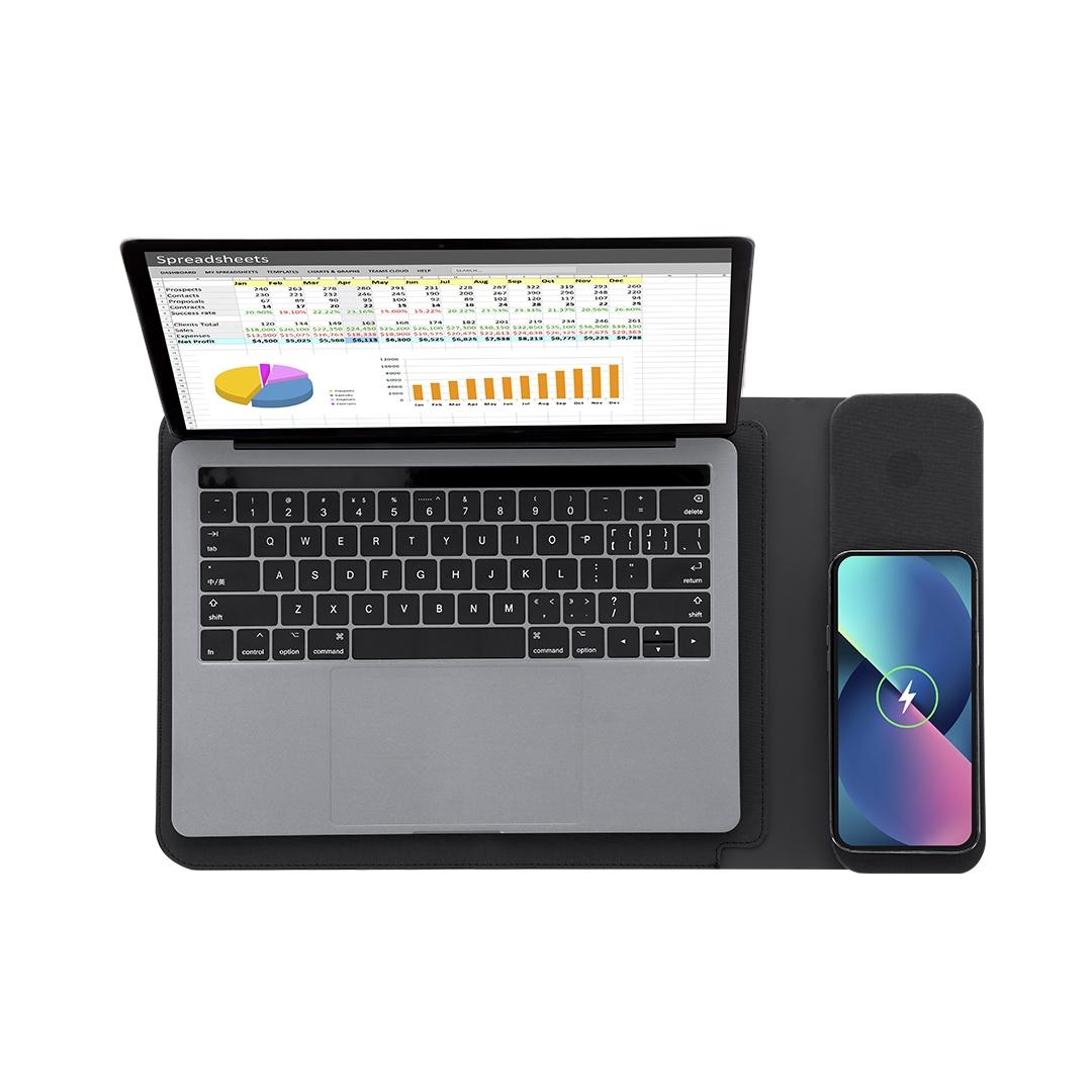 Husă multifuncțională pentru laptop Benrix negru
