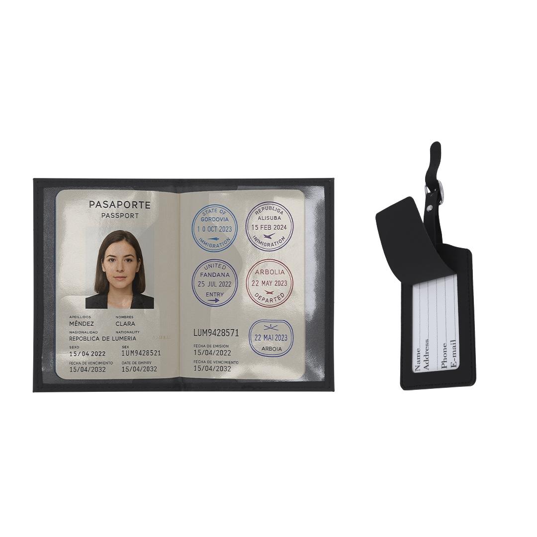 Set de călătorie Sislak negru