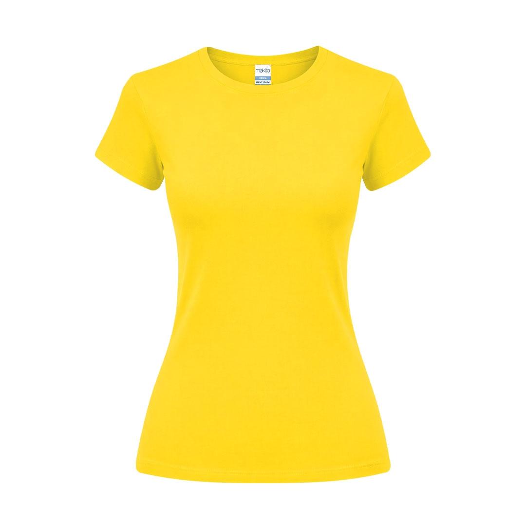Tricou colorat femei Epika galben XXL
