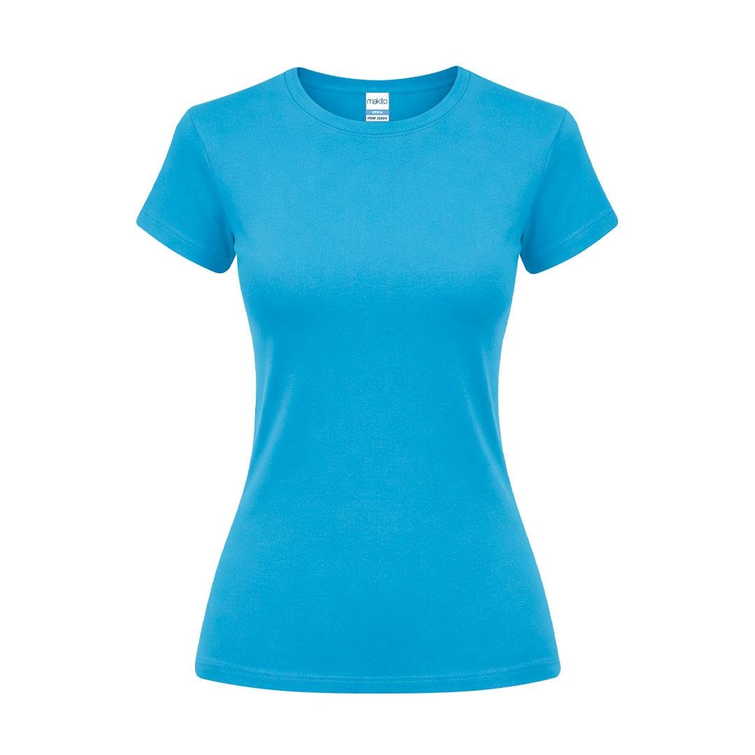 Tricou colorat femei Epika albastru deschis XXL