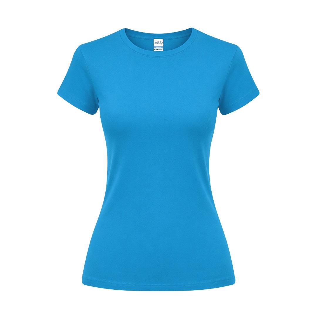 Tricou colorat femei Epika turcoaz XXL
