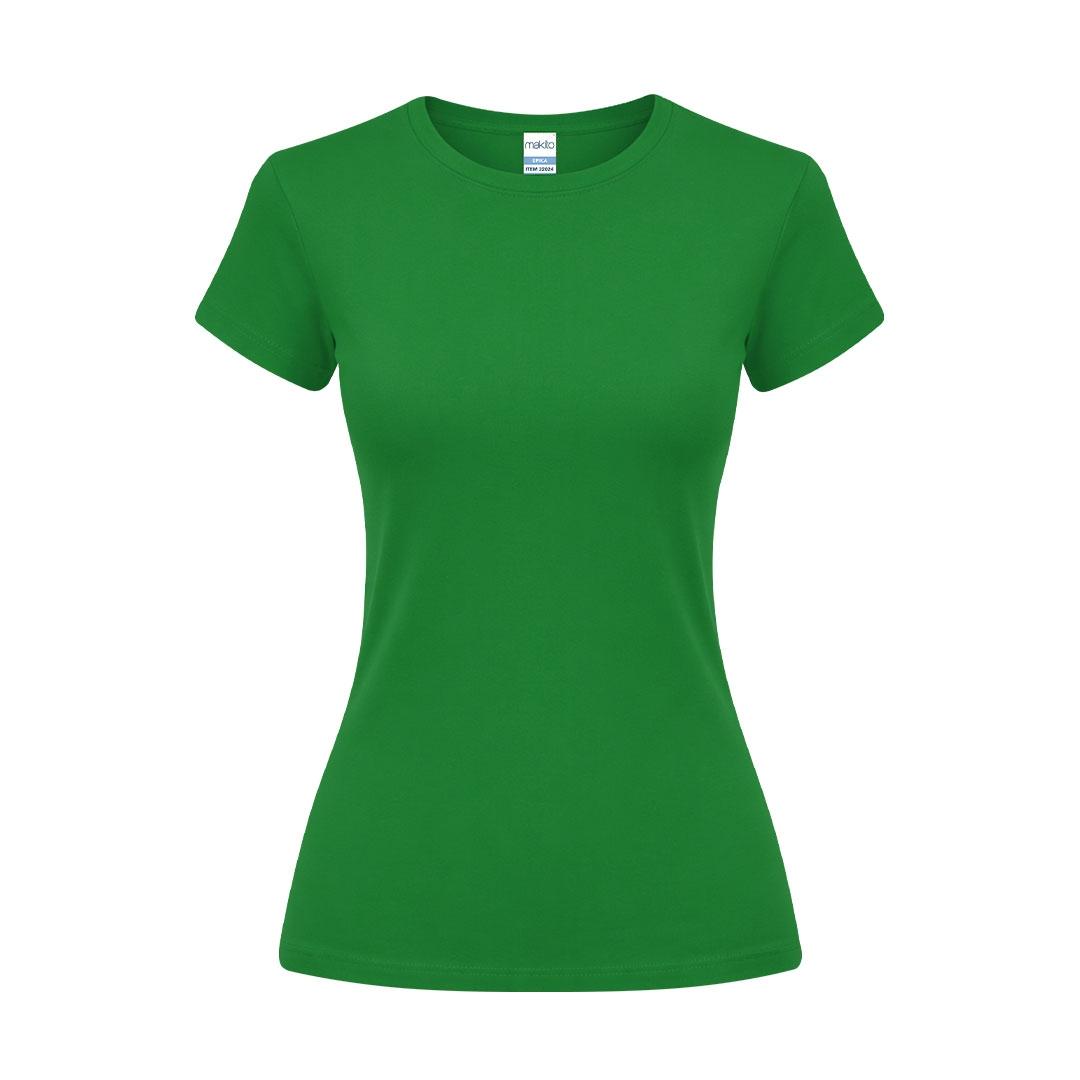 Tricou colorat femei Epika verde XXL