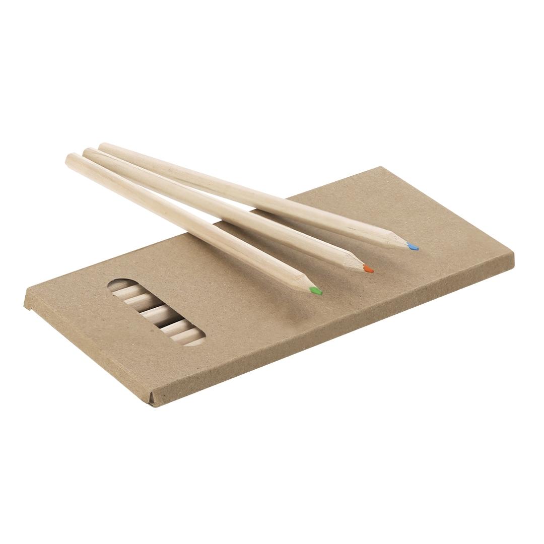 Set de creioane Wibar natural