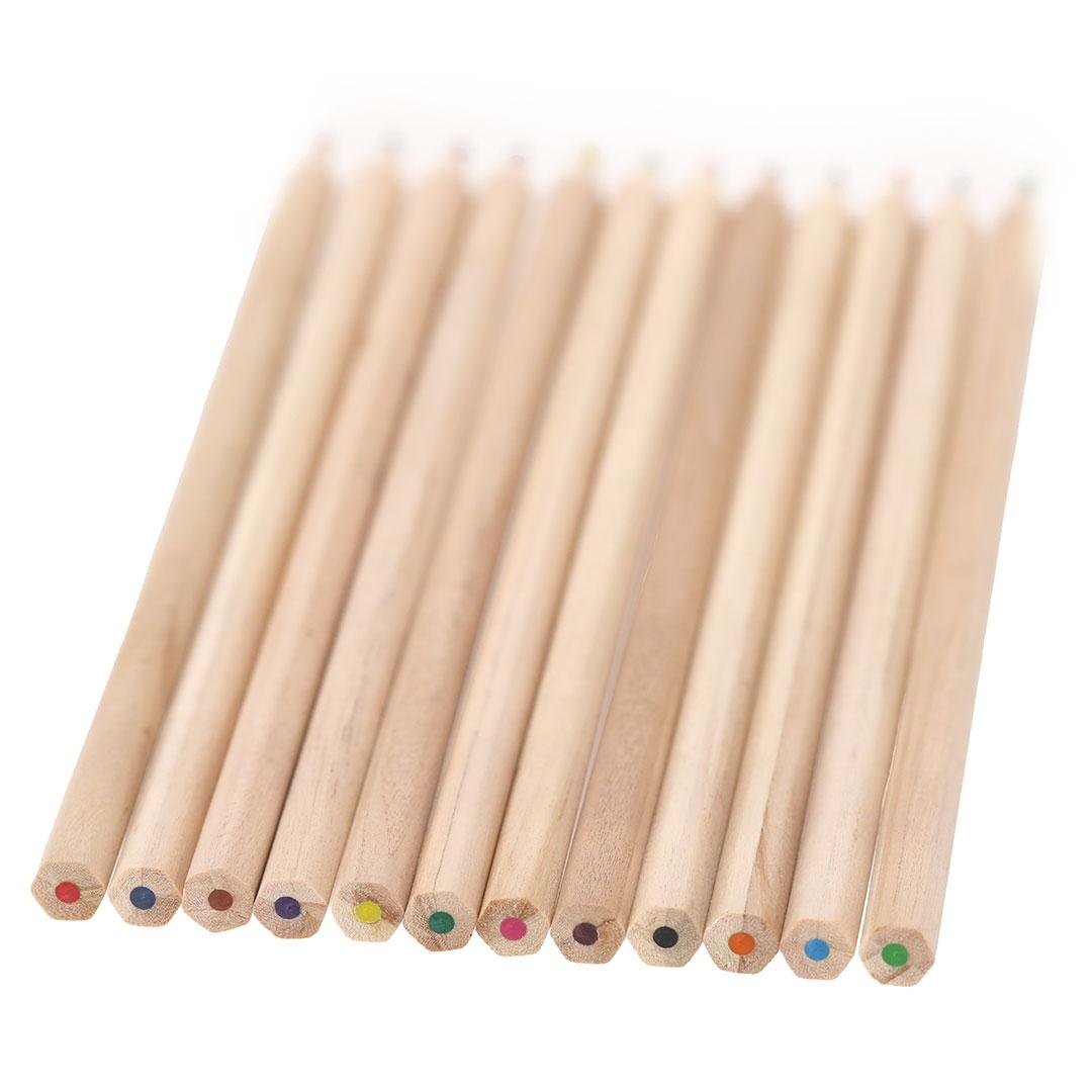 Set de creioane Wibar natural