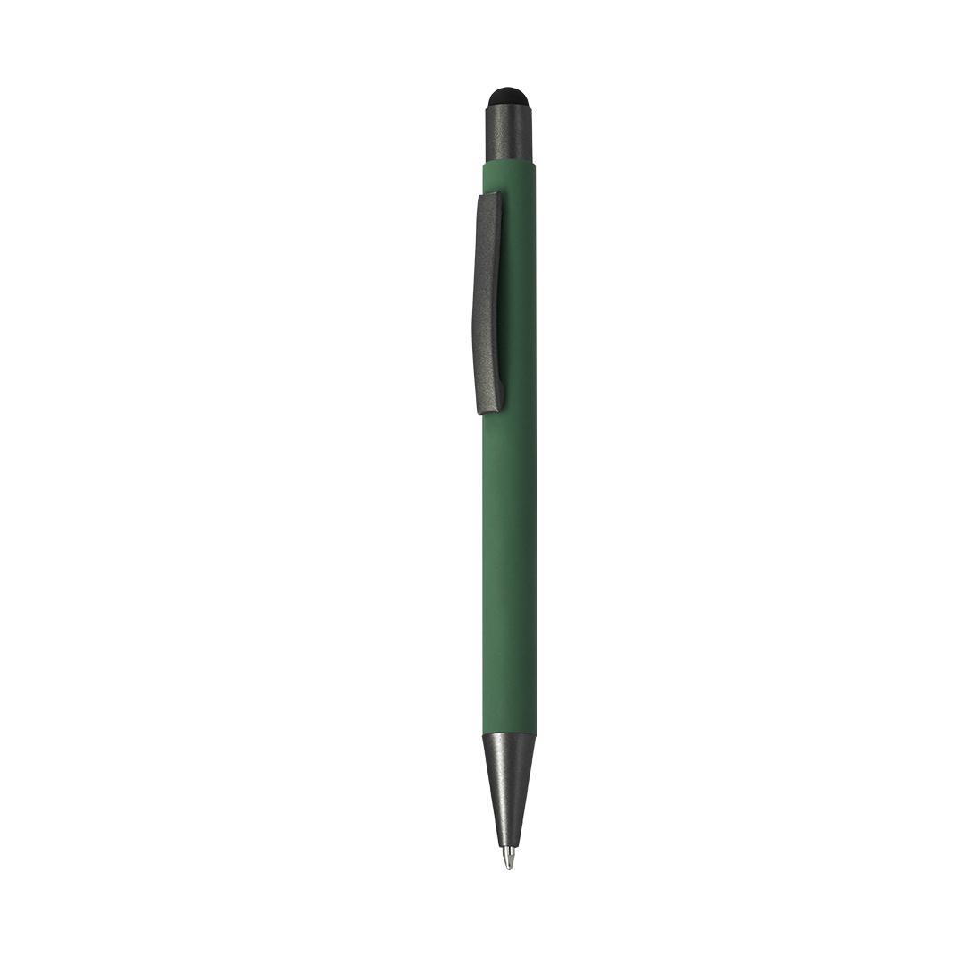 Pix cu stylus pentru ecrane tactile Rilon verde
