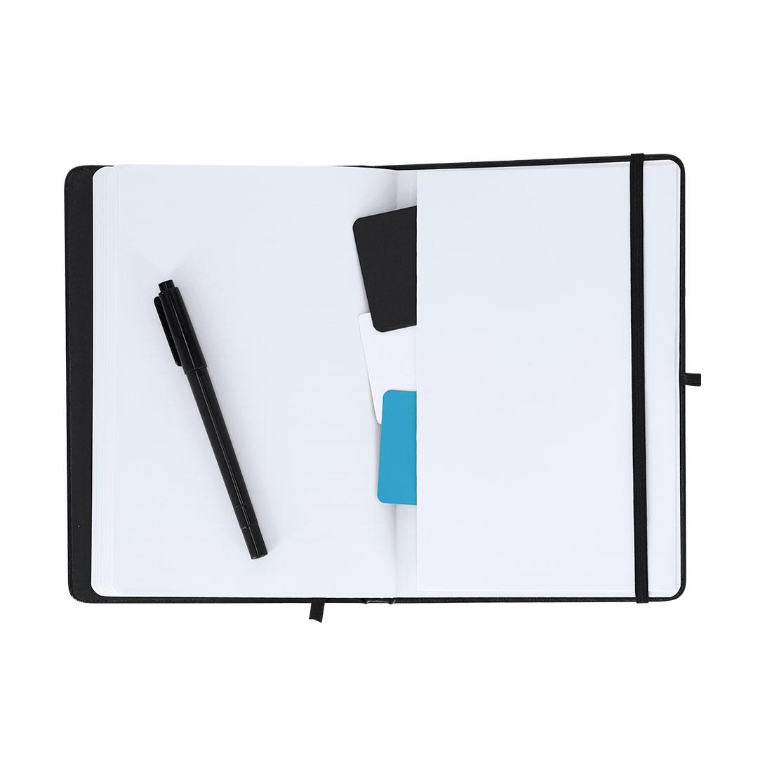 Agendă cu tablă albă Whiteboard Kudar negru