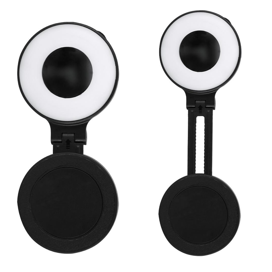 Inel luminos Ring Light Cenob negru