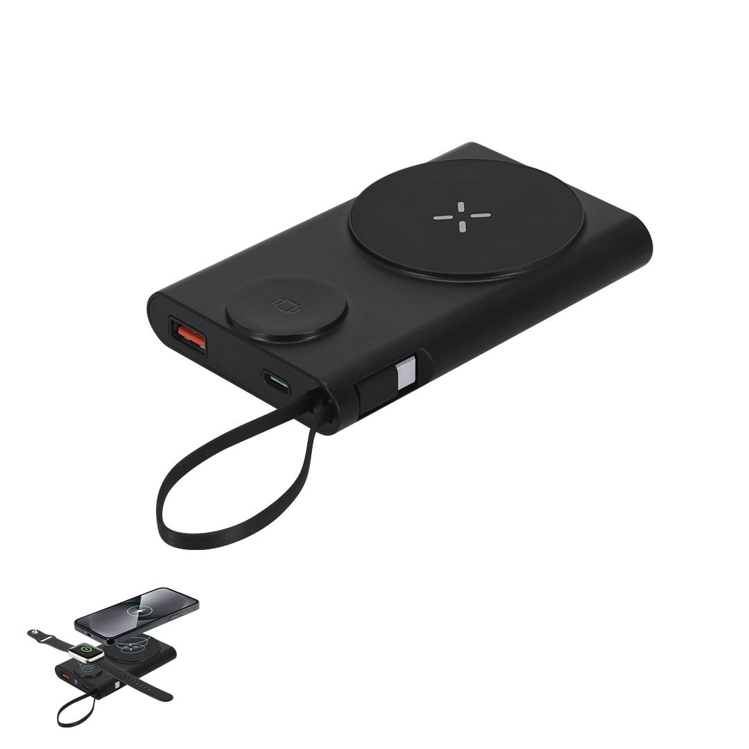 Baterie externă Power Bank Barian alb