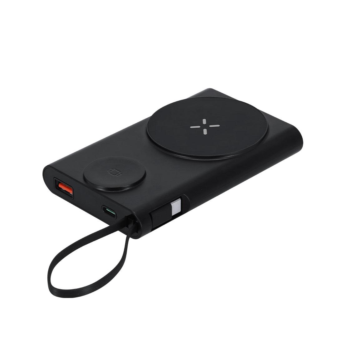 Baterie externă Power Bank Barian alb
