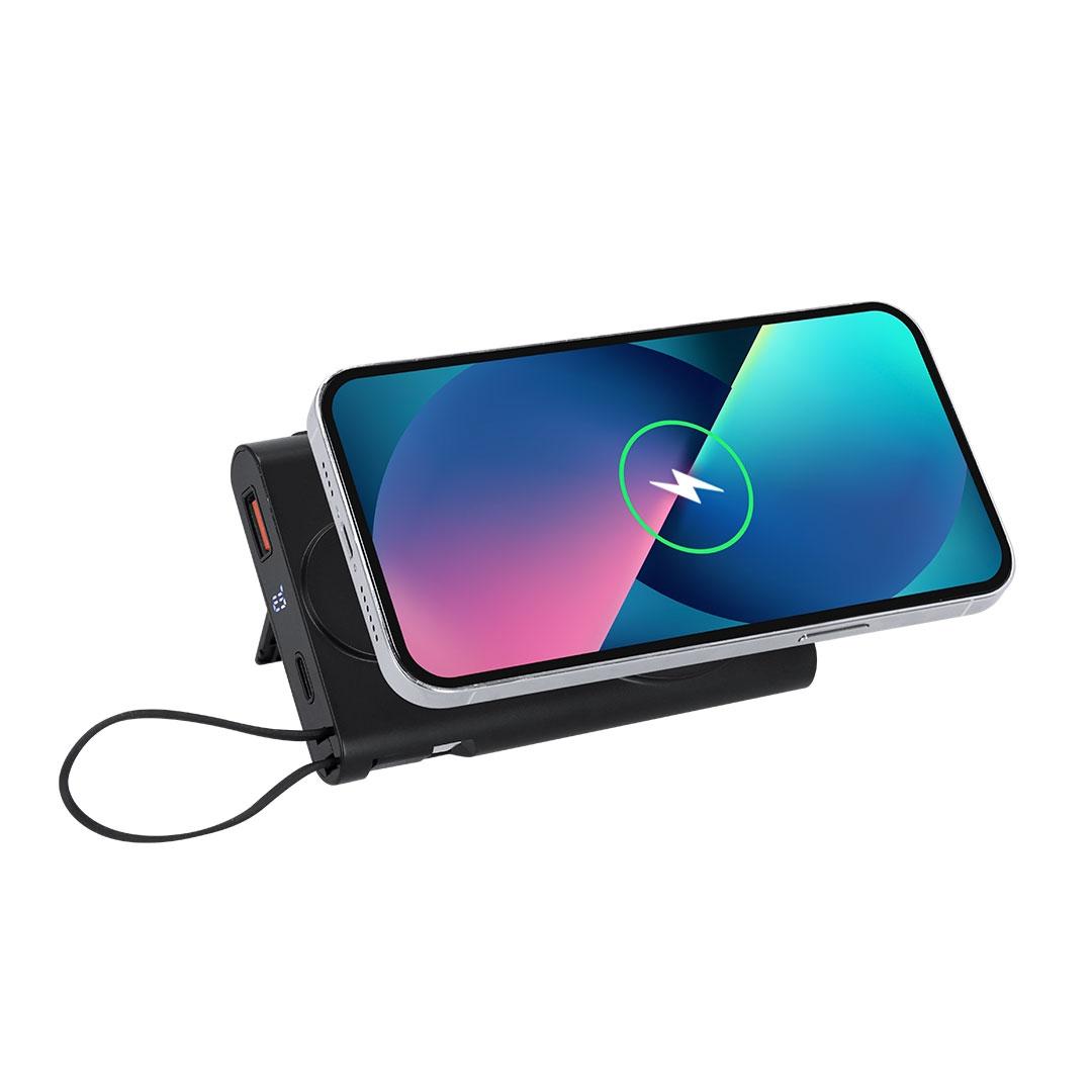 Baterie externă Power Bank Barian alb