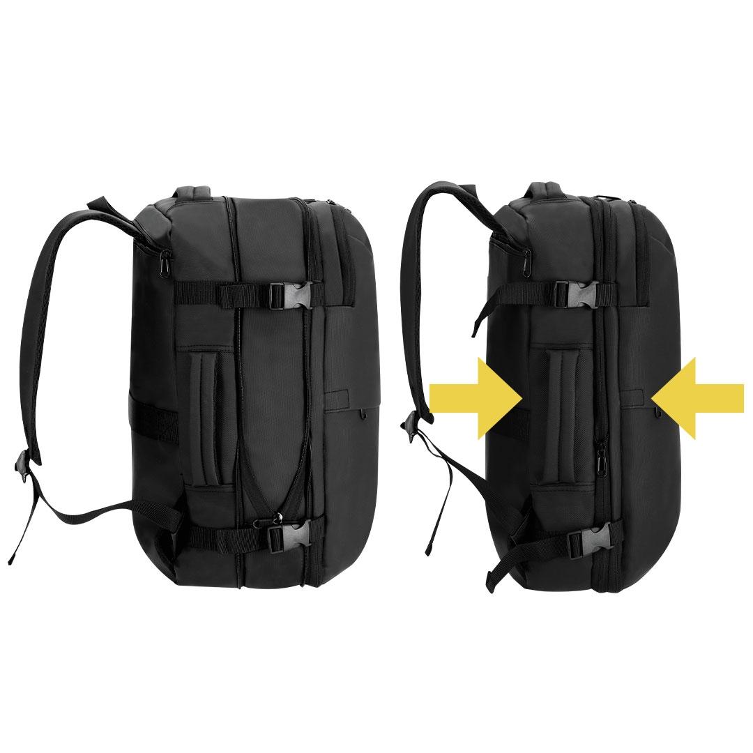 Rucsac cu sistem de vidare Garnep negru