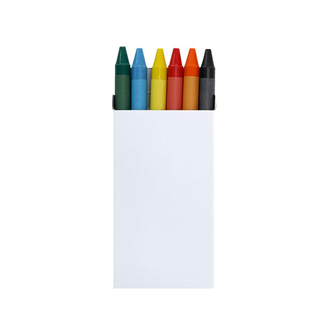Set de creioane cerate Cucko alb