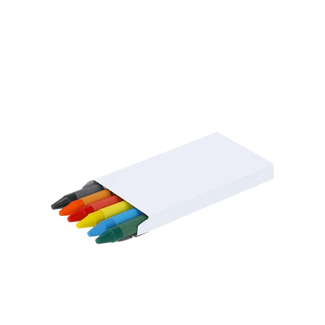 Set de creioane cerate Cucko alb