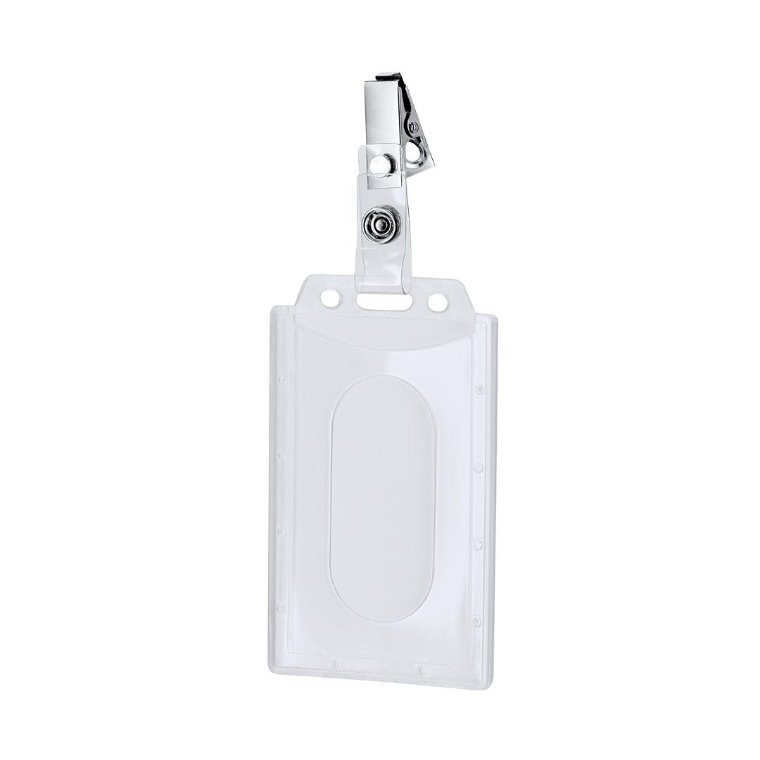 Suport card de identificare Helock transparent