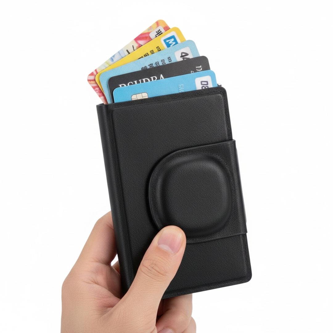 Portcard cu tracker Selkik negru