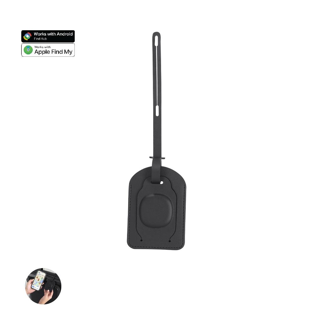 Etichetă bagaj cu tracker Laloc negru