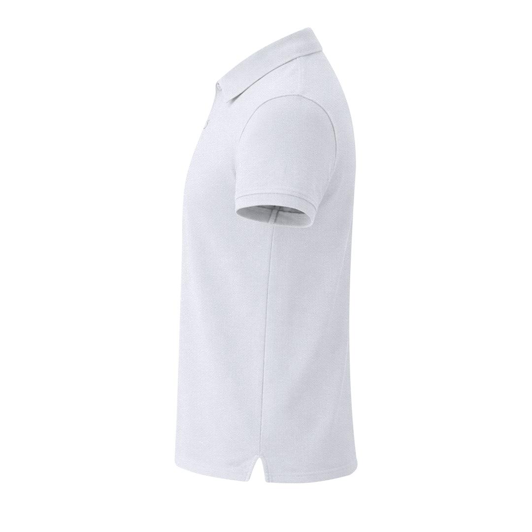 Tricou polo adulți Charles alb alb L