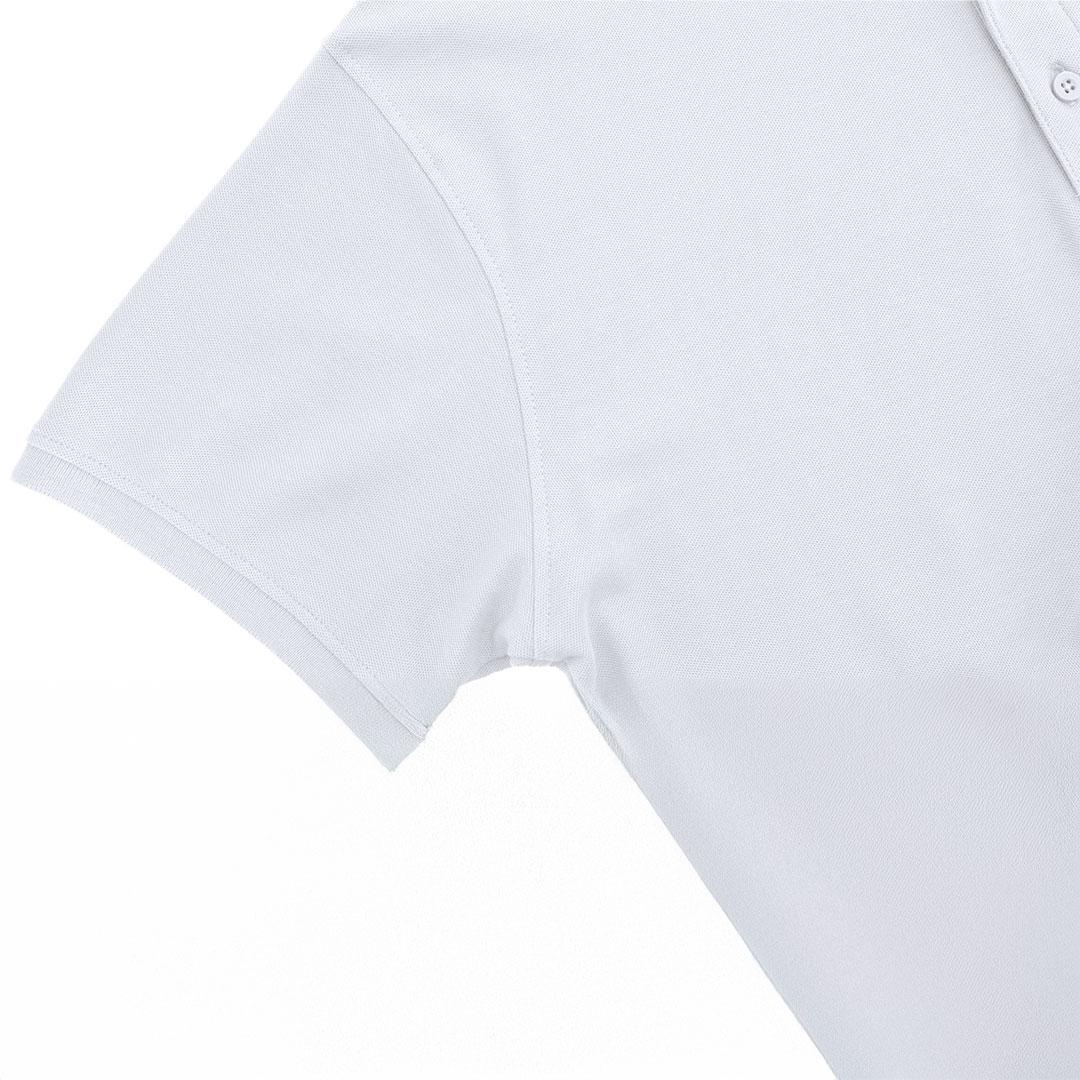 Tricou polo adulți Charles alb alb L