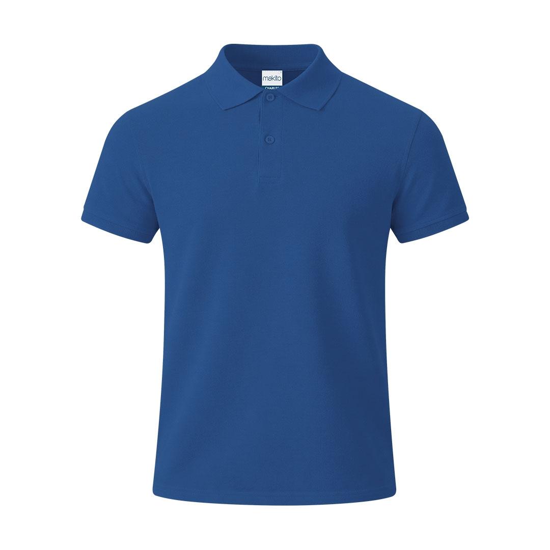 Tricou polo adulți Charles color albastru XXL