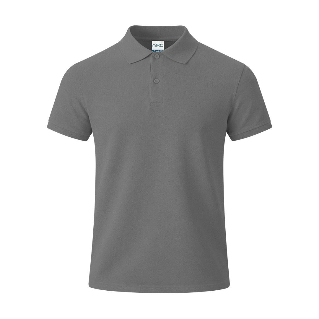 Tricou polo adulți Charles color gri XXL