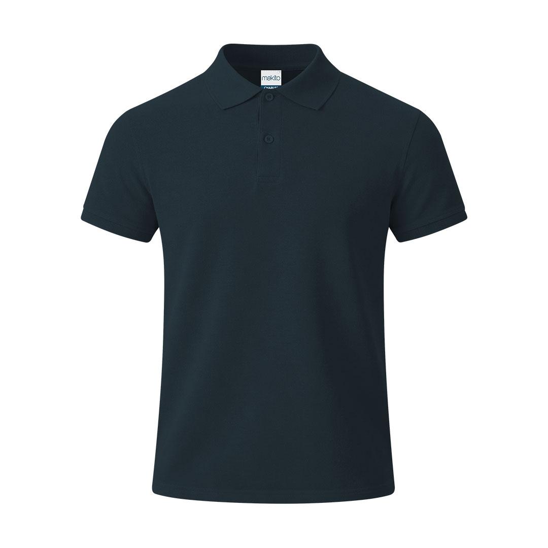 Tricou polo adulți Charles color albastru marină XXL
