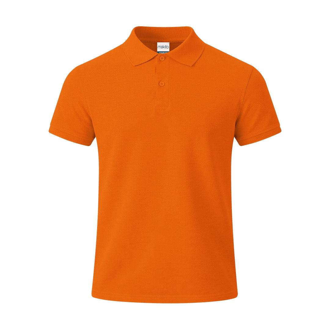 Tricou polo adulți Charles color portocaliu XXL