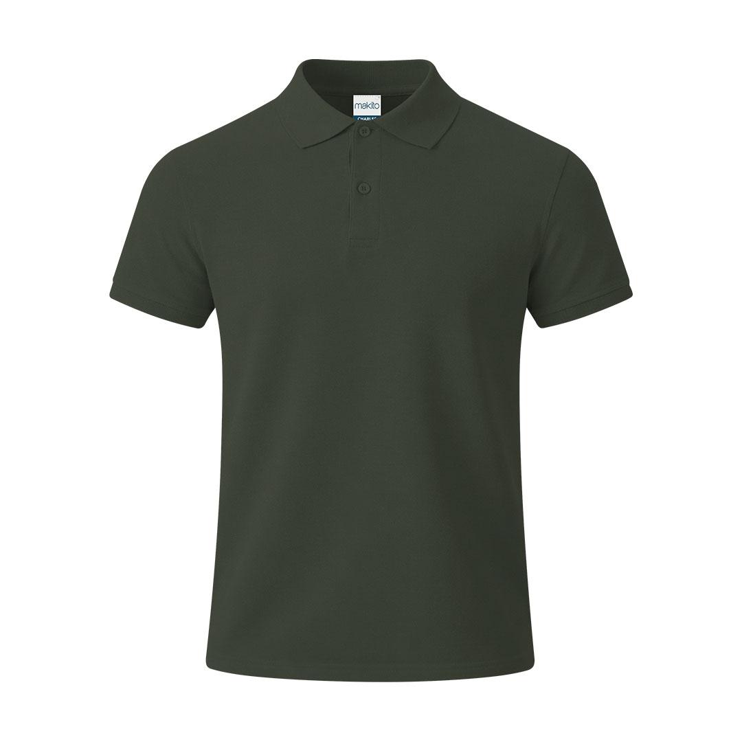 Tricou polo adulți Charles color verde sticlă XXL