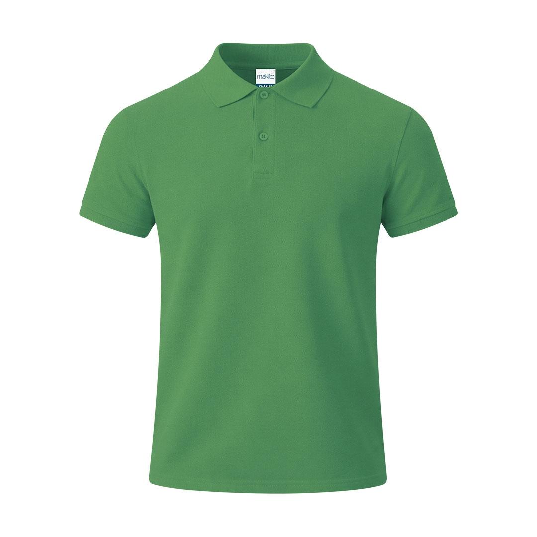 Tricou polo adulți Charles color verde XXL