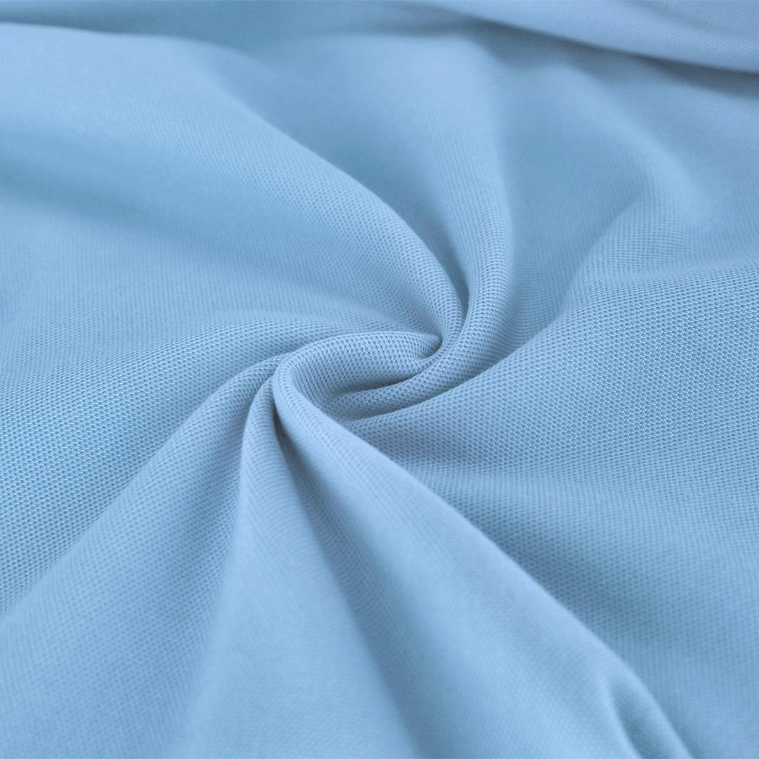 Tricou polo femei Charles color albastru deschis S