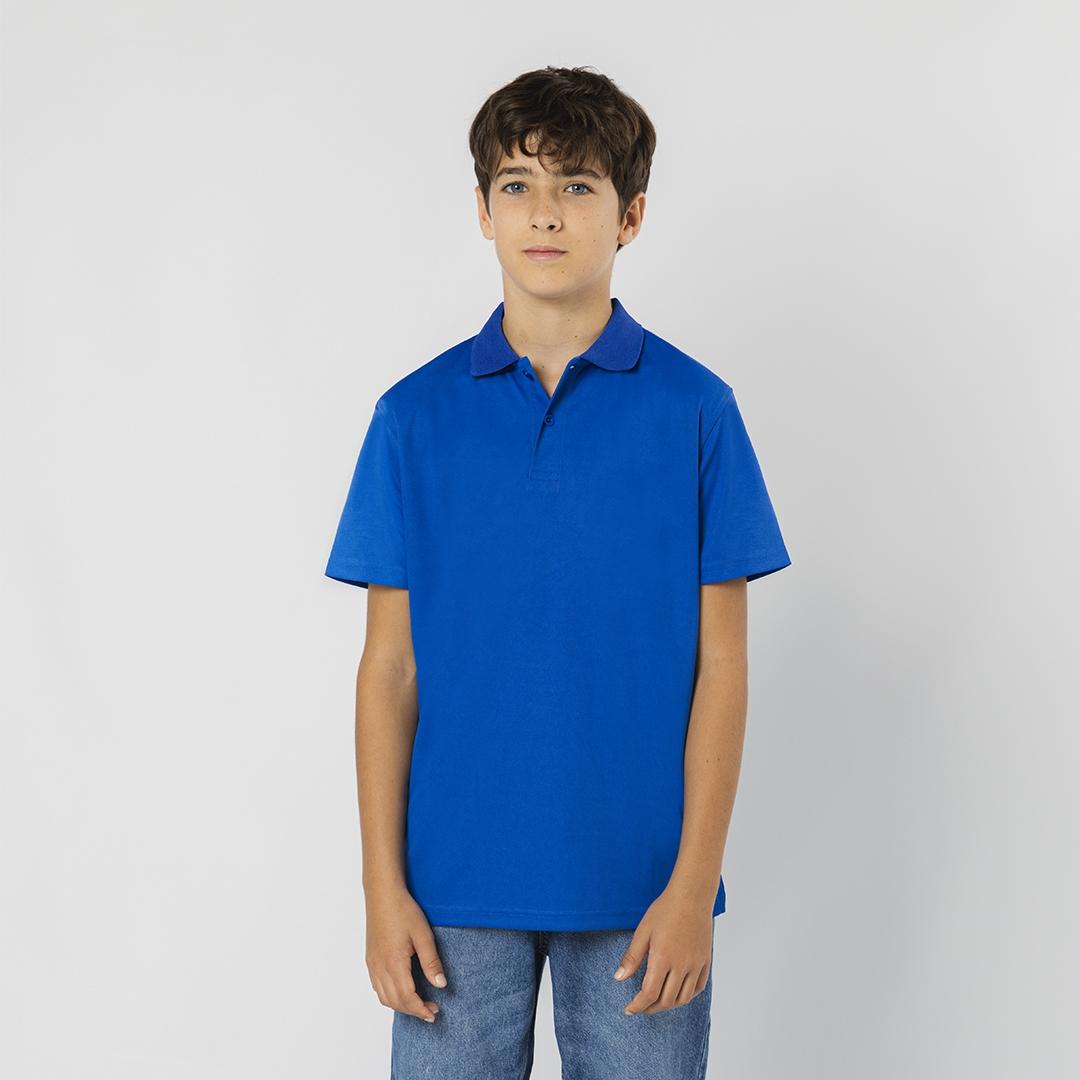 Tricou polo copii Tecnic Plus roșu 9 - 10 ani