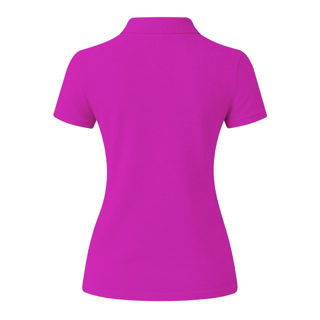 Tricou polo femei Tecnic Plus fucsia XXL