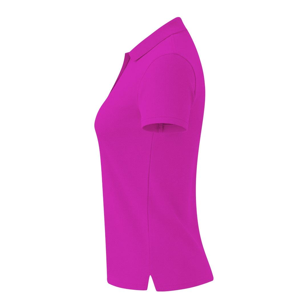 Tricou polo femei Tecnic Plus fucsia XXL