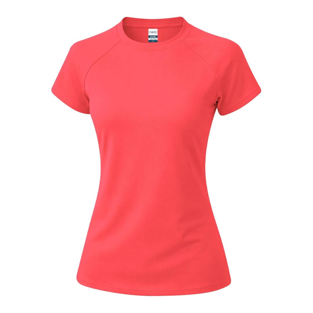 Tricou femei Cocker roz fluorescent XXL