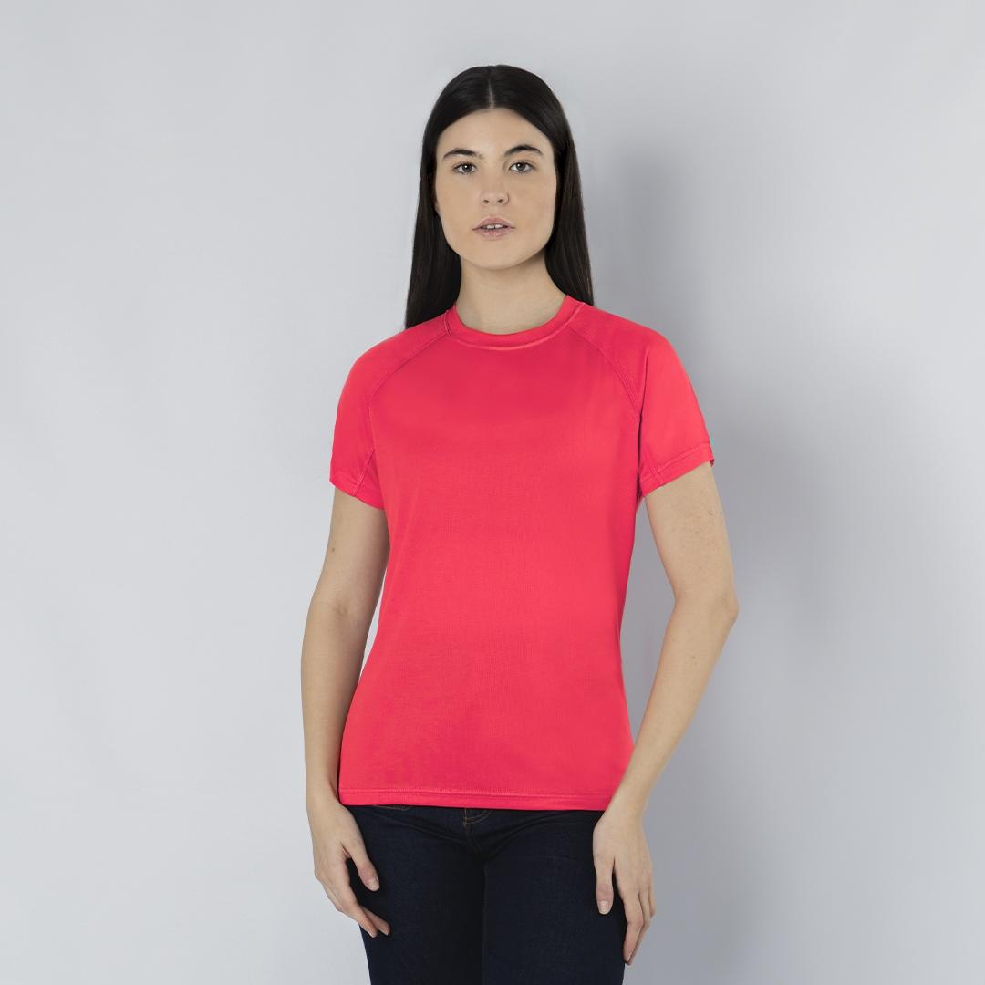 Tricou femei Cocker galben fluorescent XXL