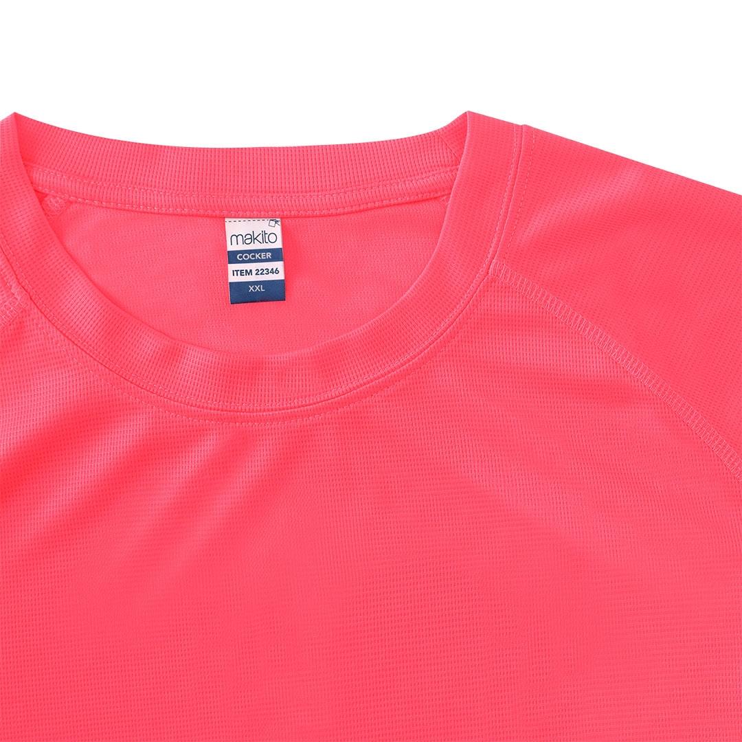 Tricou femei Cocker galben fluorescent XXL