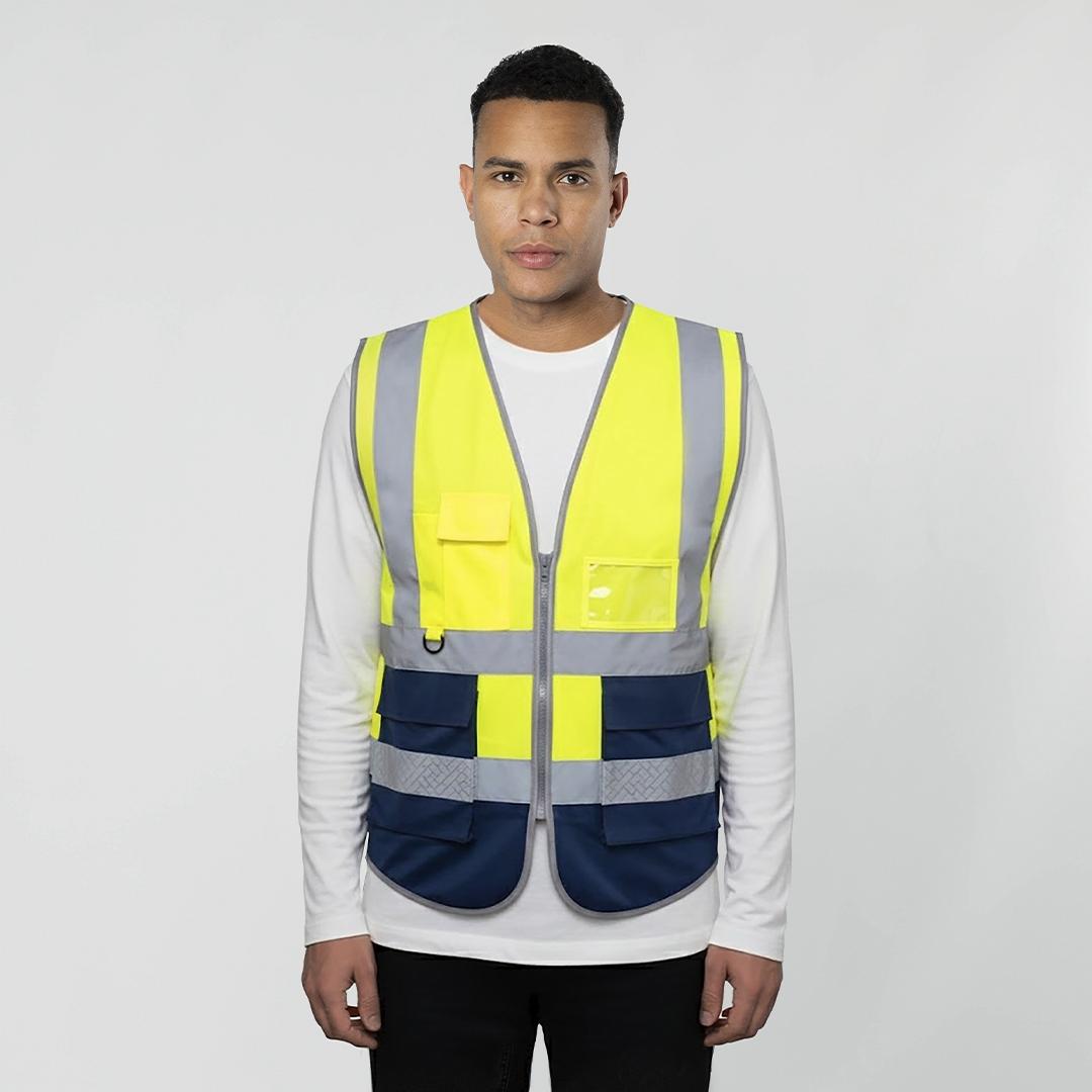 Vestă reflectorizantă Ledger galben M-L