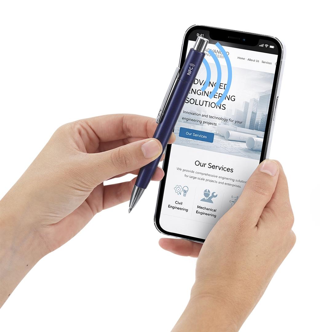 Pix cu tehnologie NFC Pindar alb