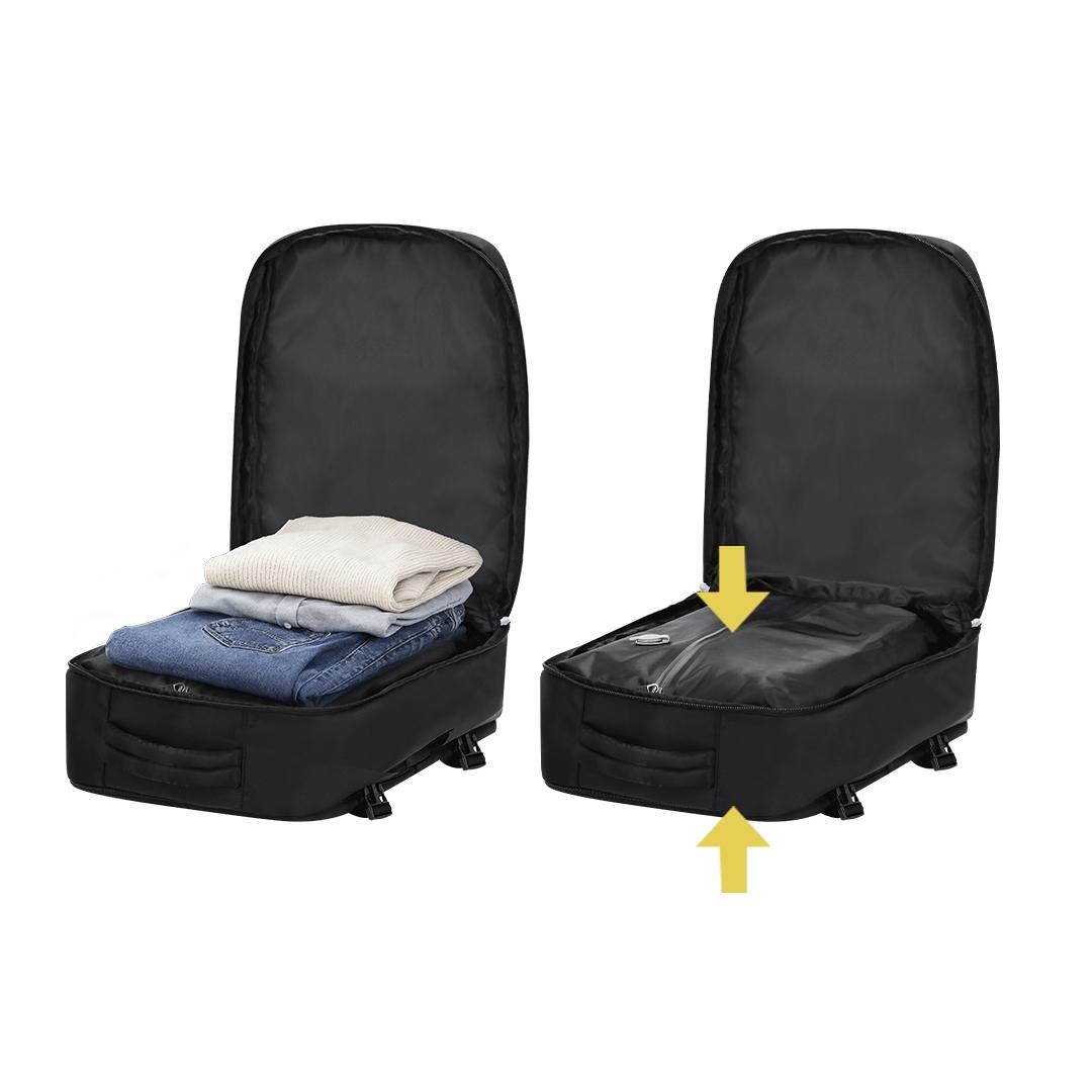 Rucsac cu sistem de vidare Tempest negru