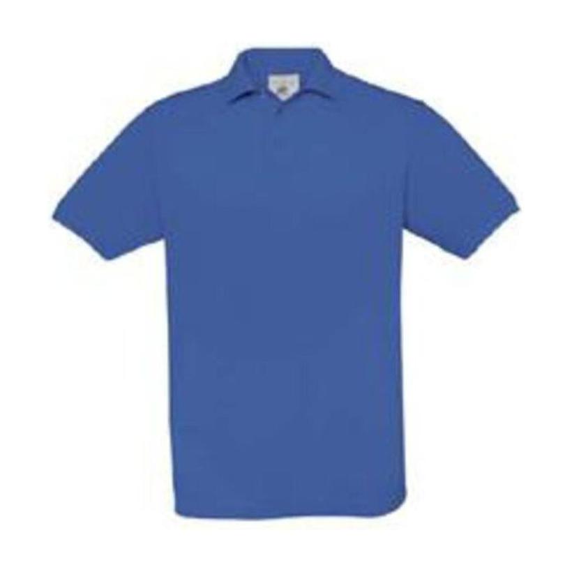 Tricou polo pentru bărbați Safran  Albastru XXL