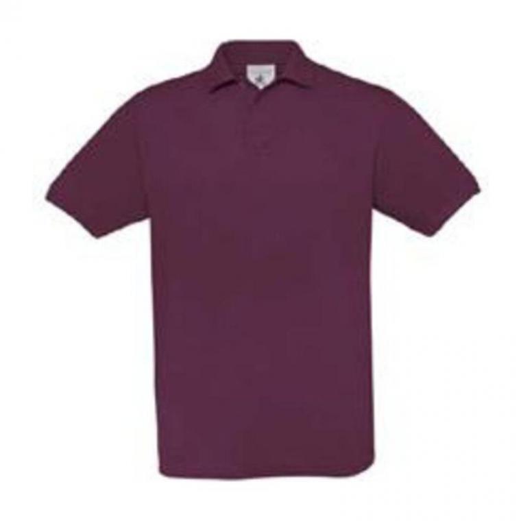 Tricou polo pentru bărbați Safran  Bordeaux XL
