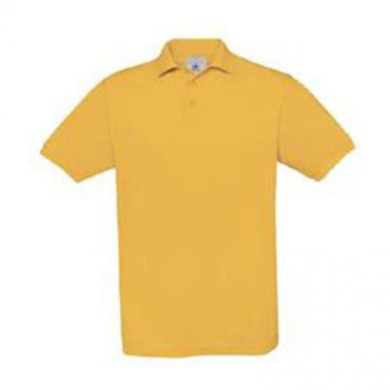 Tricou polo pentru bărbați Safran  Galben XL