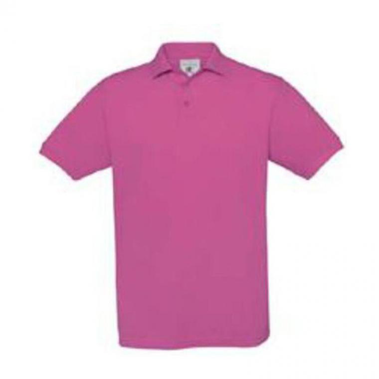Tricou polo pentru bărbați Safran  Roz S