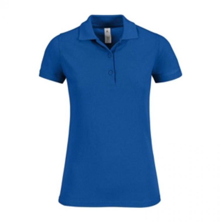 Tricou Polo mânecă scurtă pentru femei SAFRAN TIMELESS Albastru M