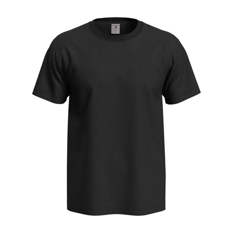 Tricou mânecă scurtă pentru bărbați COMFORT-T 185 Negru