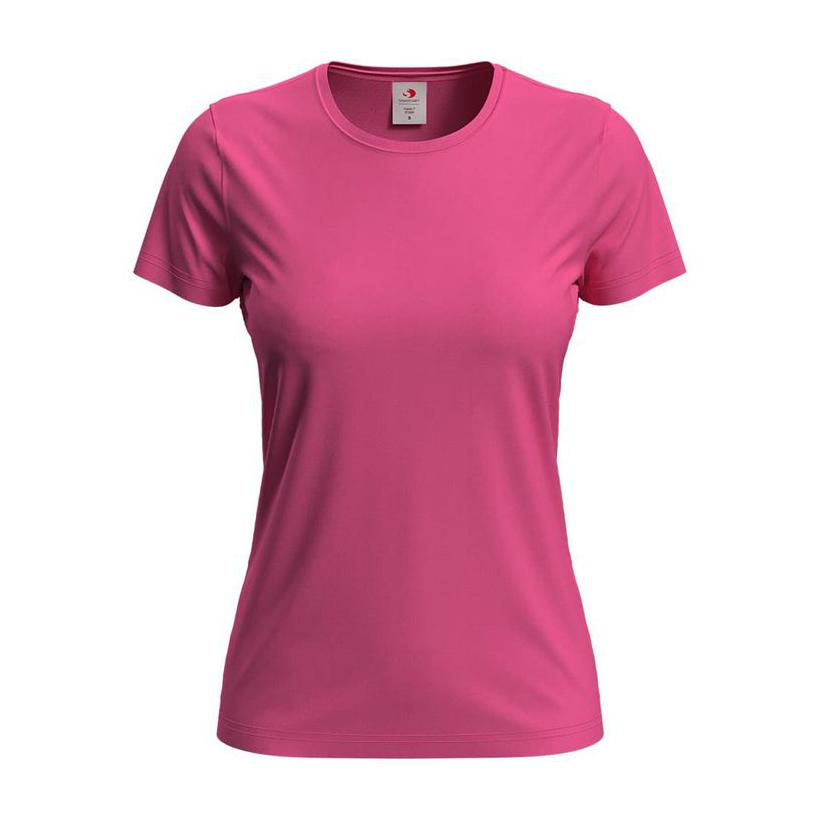Tricou mânecă scurtă pentru femei Stedman CLASSIC-T FITTED Roz