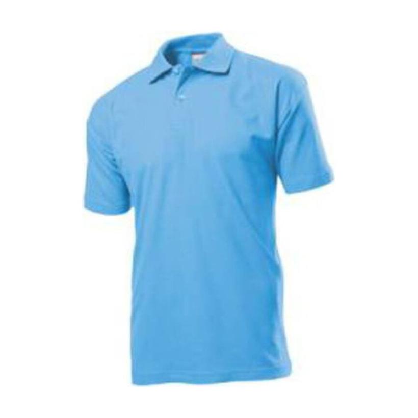 Tricou Polo mânecă scurtă pentru bărbați Basic  Albastru M