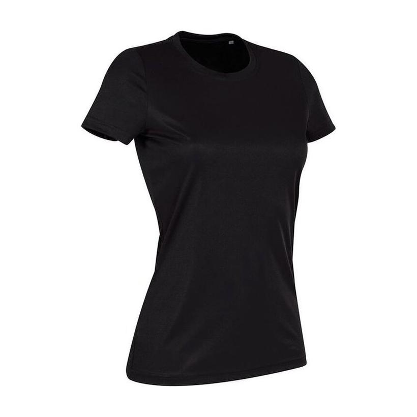 Tricou mânecă scurtă pentru femei Active Sports-T Negru XXL