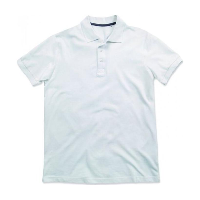 Tricou Polo pentru bărbați Harper Alb XL
