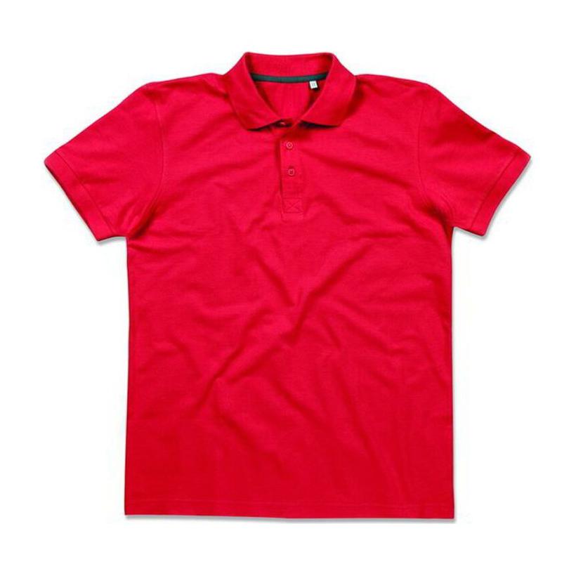 Tricou Polo pentru bărbați Harper Rosu